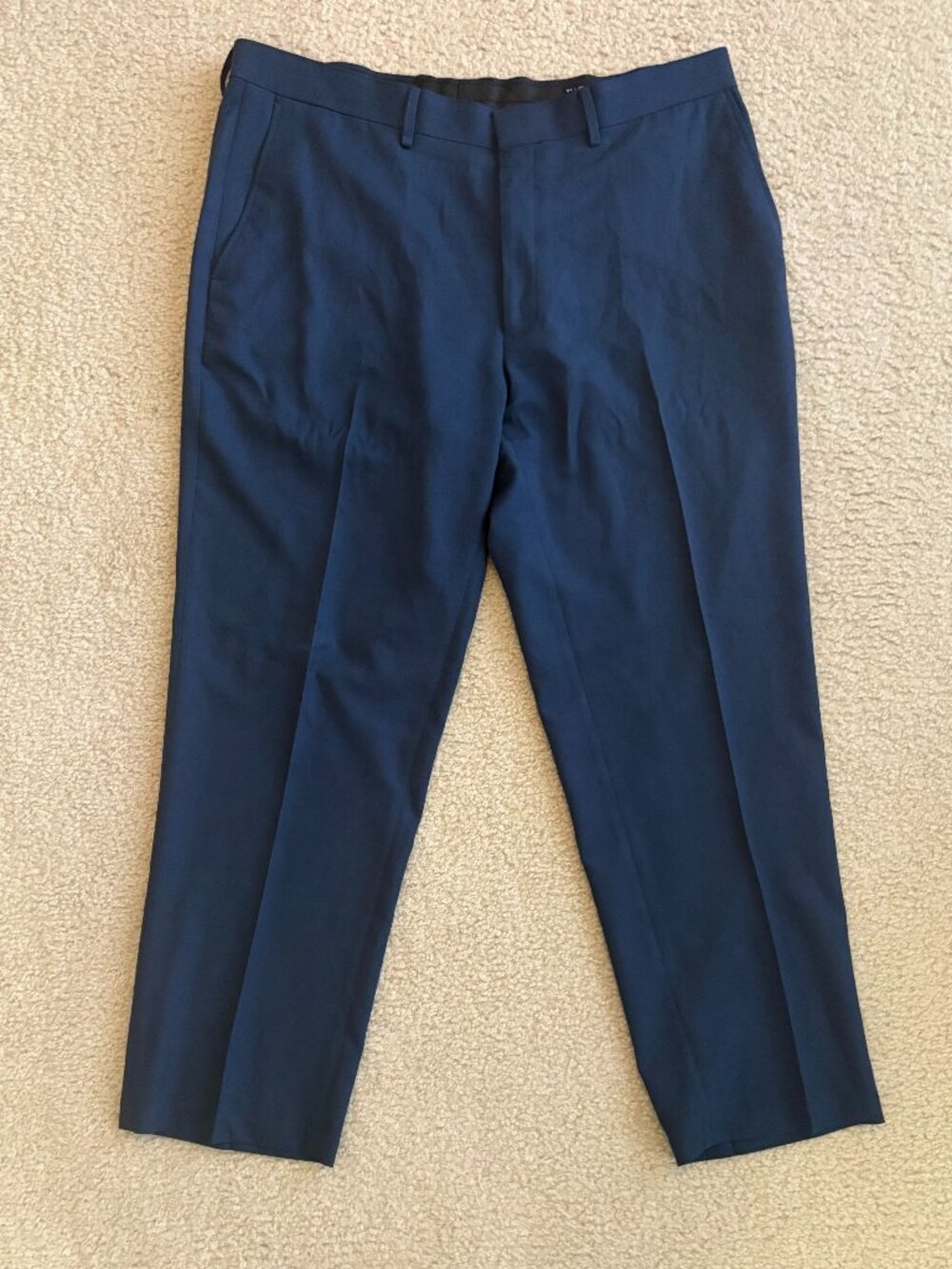 Haggar Tailored Fit Travel Performance Suit Pants – Size 38x29 – Navy